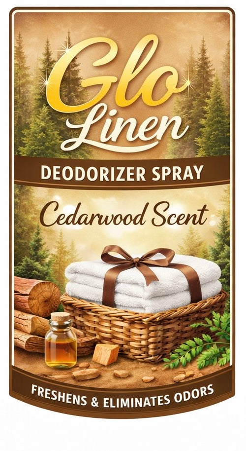 Glo Linen Deodorizer Spray – Freshen Your Space Instantly